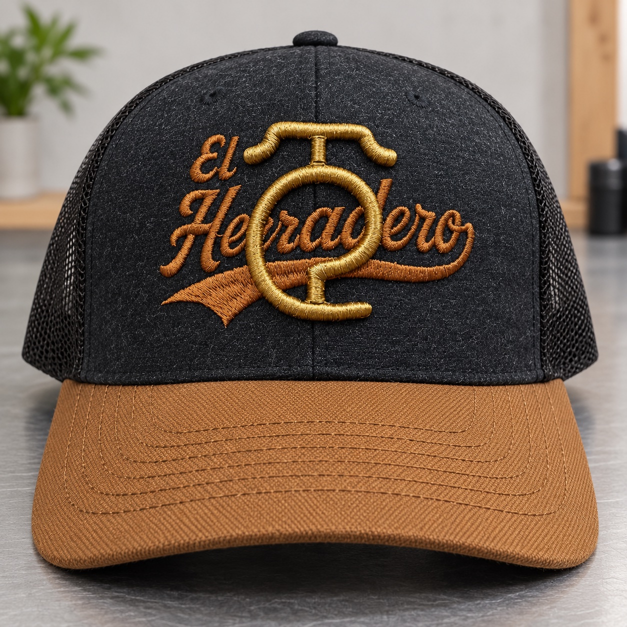 Gorras con bordado 3D